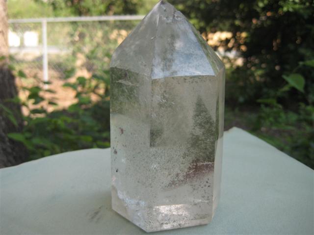 Quartz with chlorite Self healing, regeneration, connection with the Earth and Nature Spirits1295